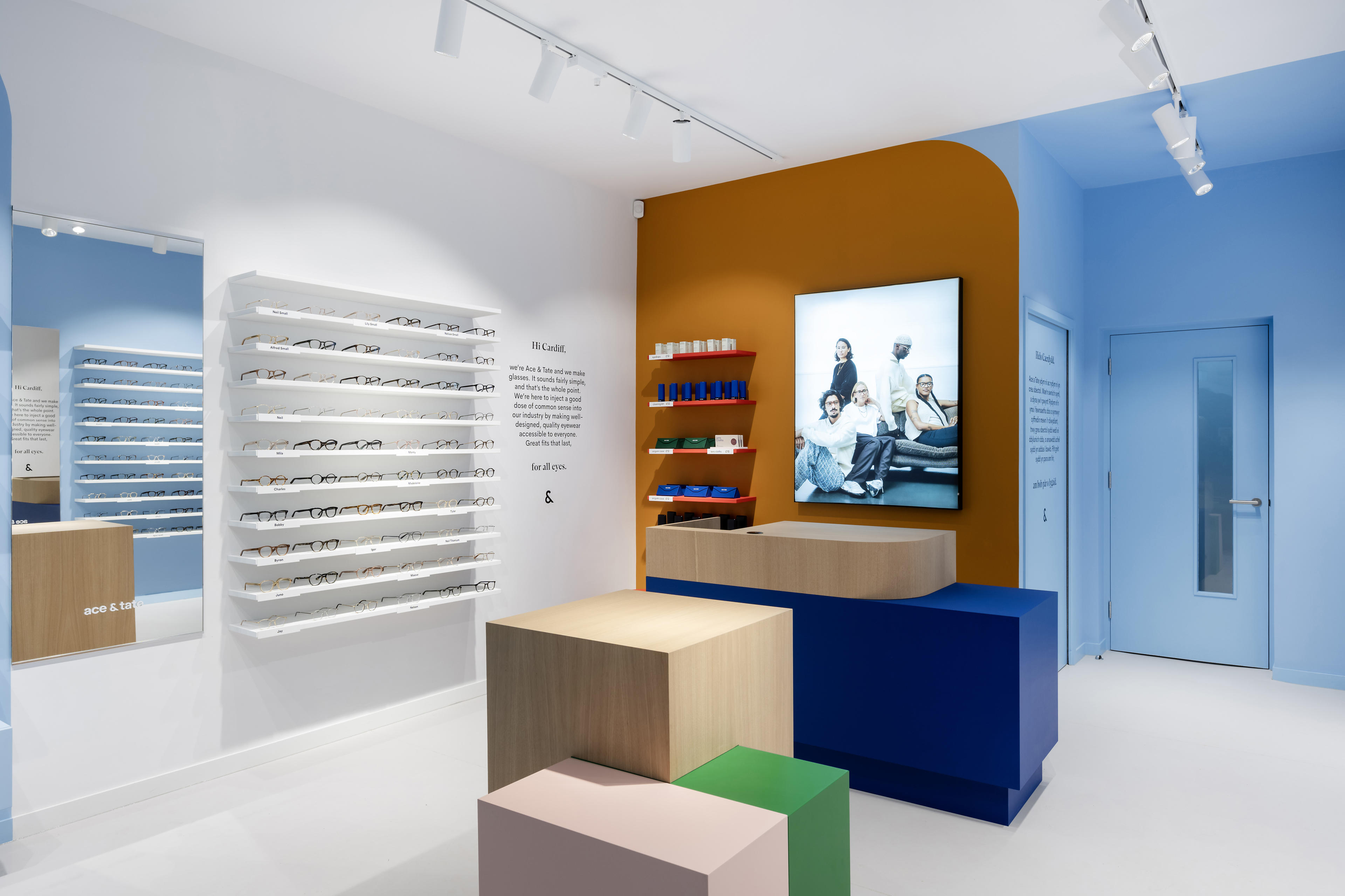 Optician in Cardiff Book a Free Eye Test Ace & Tate